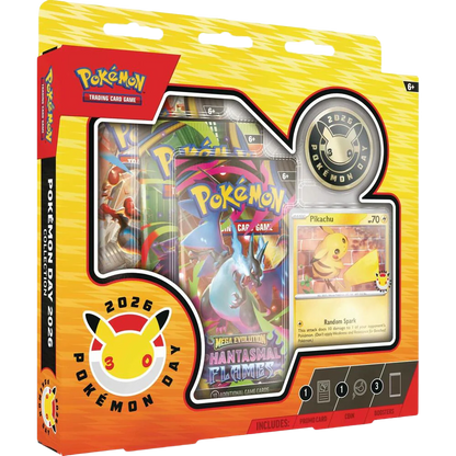 Pokémon trading card game packaging with cards and Pokémon logo