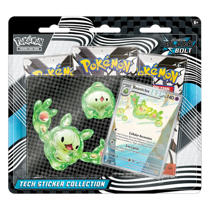 Pokémon trading card game pack with stickers and card featuring Eviolout.