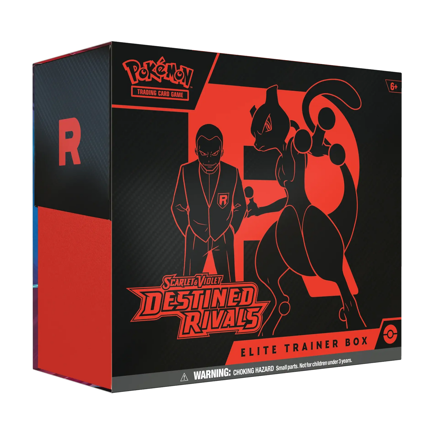 Pokémon Trading Card Game Elite Trainer Box with red and black design