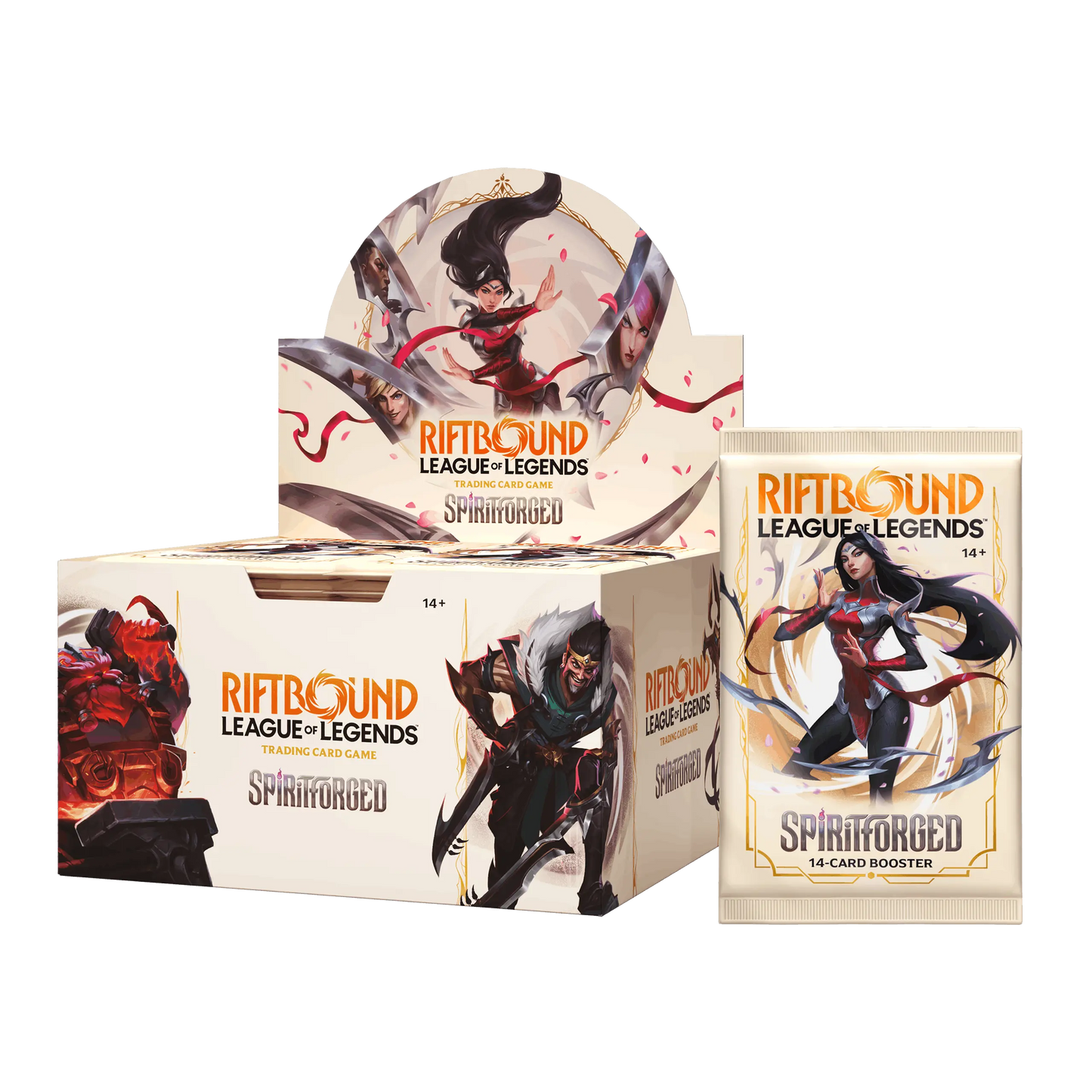 Riftbound: Spiritforged Booster Display