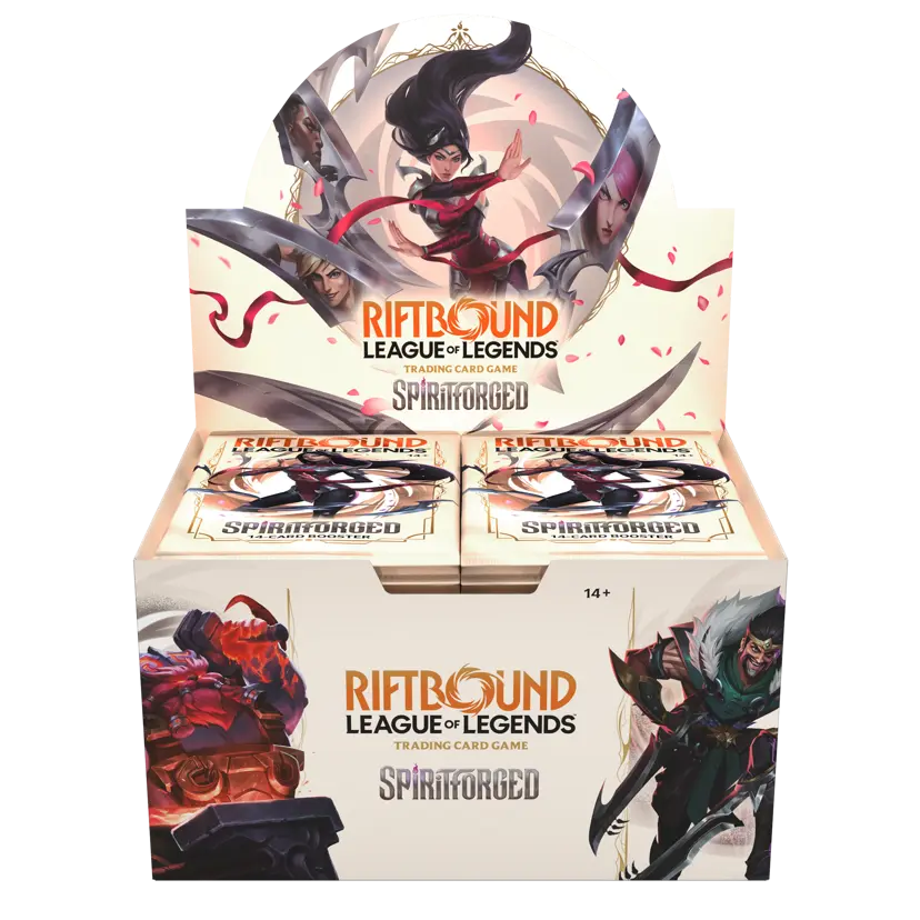 Riftbound: Spiritforged Booster Display