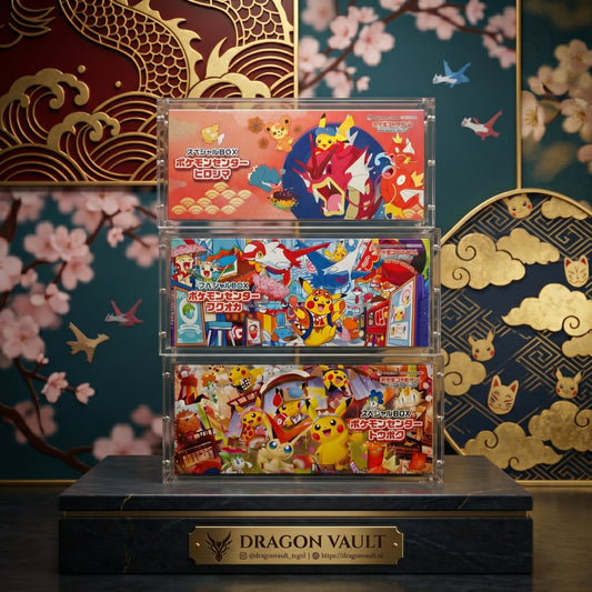 Acryl Display Case: Pokémon Tohoku, Hiroshima, Fukuoka
