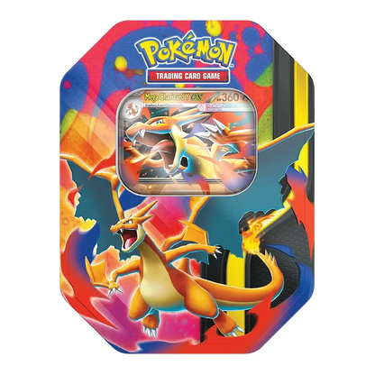 Pokémon trading card game packaging with colorful design and card inside