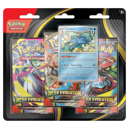 Pokémon trading card game packs with a visible Pokémon logo.