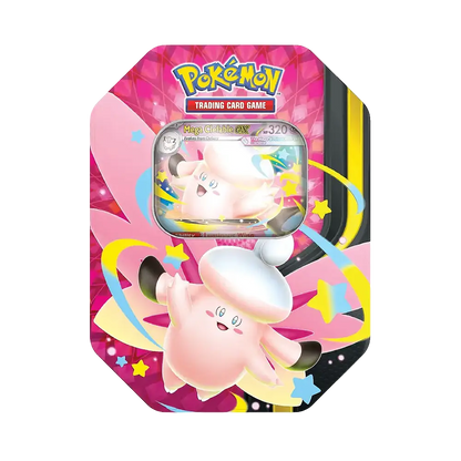 Pokémon - Mega Moonlit ex Tin – Mega Gengar ex / Mega Clefable ex