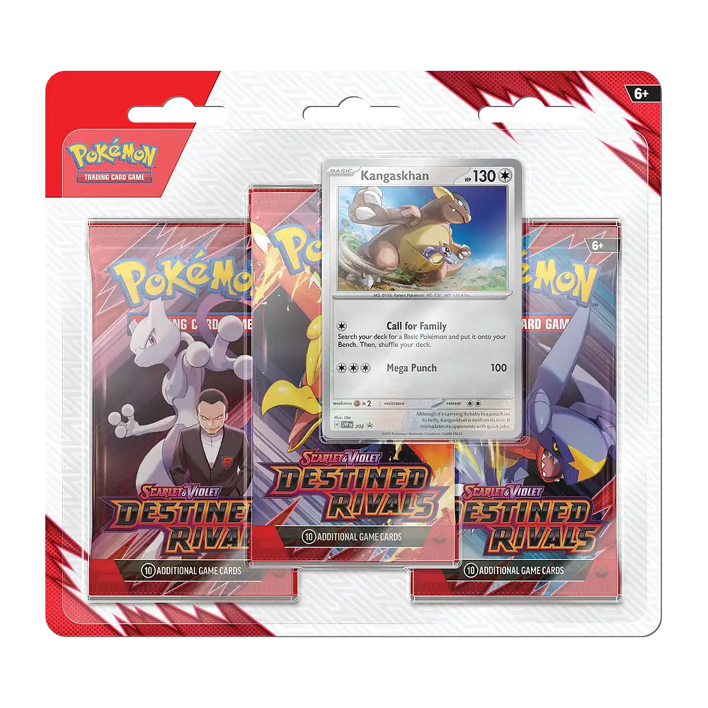 Pokémon trading card game packs with cards and packaging