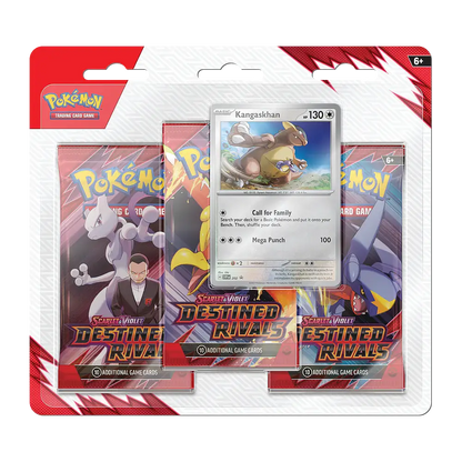Pokémon trading card game packs with cards and packaging