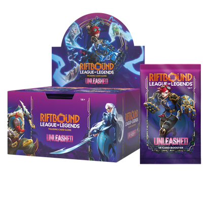 Riftbound: Unleashed Booster Display