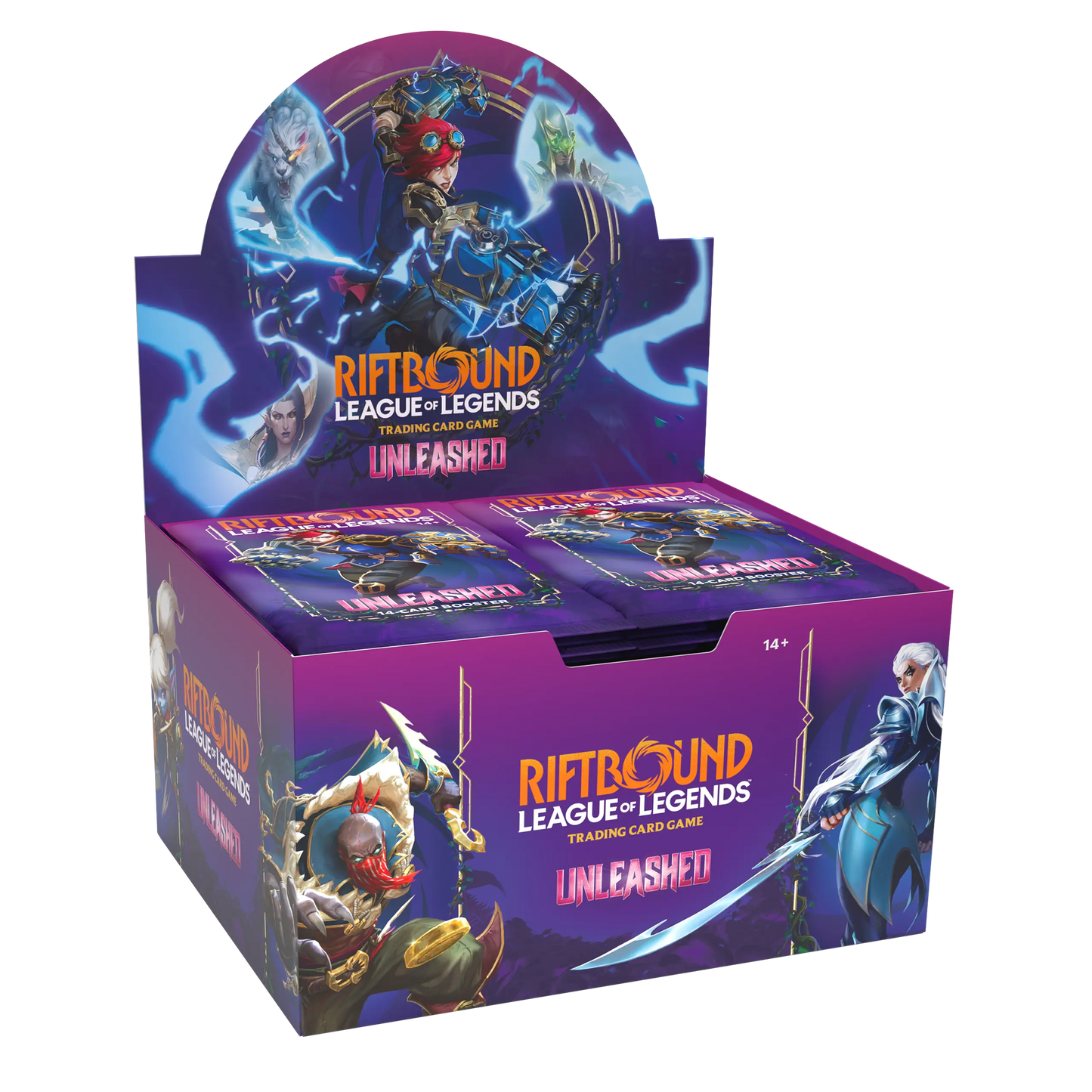Riftbound: Unleashed Booster Display