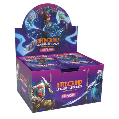 Riftbound: Unleashed Booster Display
