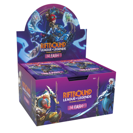 Riftbound: Unleashed Booster Display